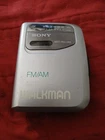 Vintage Sony Walkman AM/FM Radio Cassette Player WM-FX141  Tested Works.