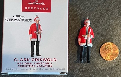 HALLMARK 2023 MINIATURE CLARK GRISWOLD CHRISTMAS VACATION MINIATURE ORNAMENT