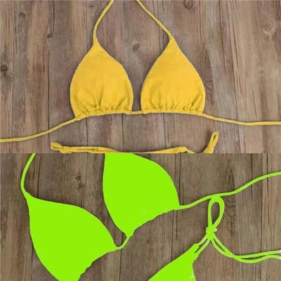 Maillot de bain brésilien neuf maillot de bain sexy femme string bikini longueu - Photo 1/4