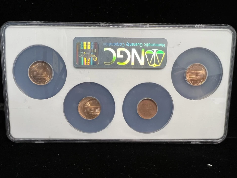 2000 One Cent Mint Error Type Set - NGC Graded - Awesome Collector's Piece! - Image 2 of 2