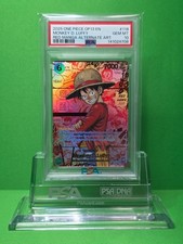 2025 One Piece English Red Manga Alternate Art Monkey D. Luffy OP13-118 PSA 10