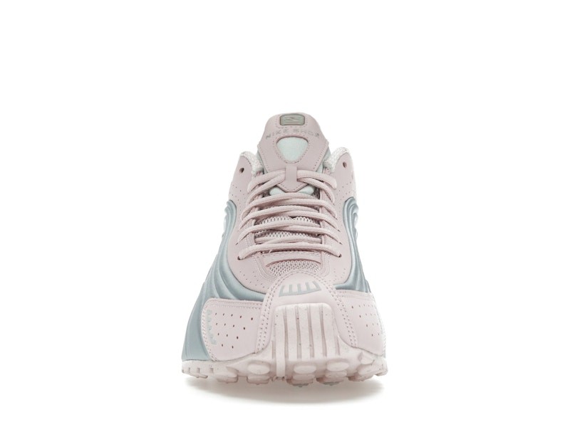 Size 5.5 - Nike Shox R4 Barely Rose Metallic Platinum W for