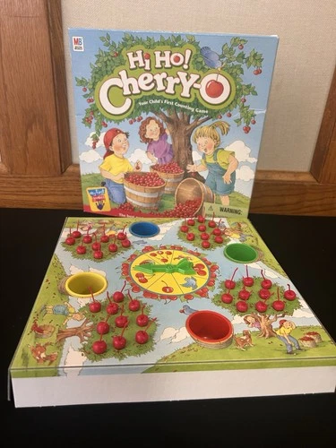 2001 Milton Bradley Hi Ho! Cherry-O Complete Game Vintage Kids Board Game Hasbro