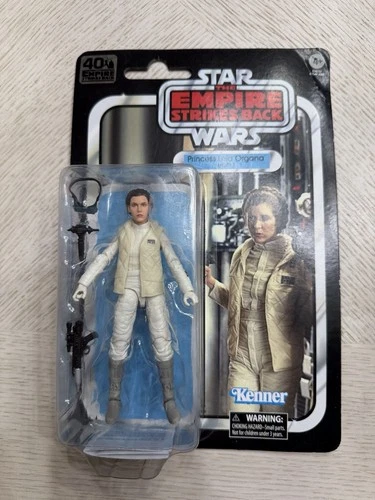 Princess Leia Organa Hoth Sealed MISB 40th Anniversary Black Series Star Wars