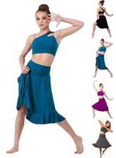 No Boundaries TEAL Adult X-Large Dance Costume Contemporary Lyrical Ballet New