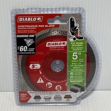 J Diablo DMADC0500 5" Diamond Continuous Rim Masonry Cut-Off Disc