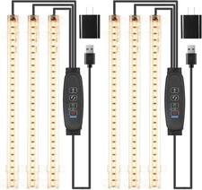 LED Grow Light Strips, Grow Lights for Indoor Plants Full Spectrum 3000K, Plant