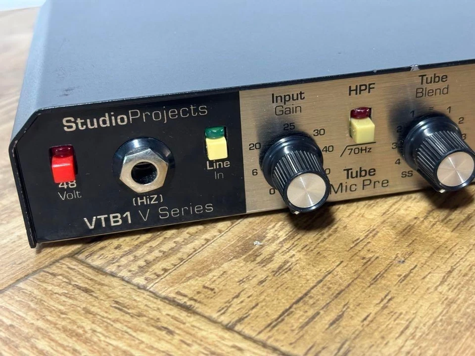 Studio Projects VTB1 Tube Mic Preamp w/ Power Supply(100V) and Box Mint - Image 2 of 4