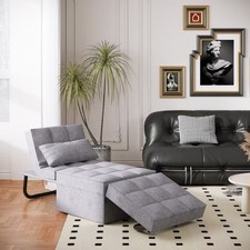 FLEXISPOT Folding Sofa Bed 4-in-1 Convertible Sleeper Sofa Chair 