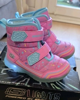 Winter Stiefel Mädchen Sketchers S-LIGHTS  Gr.24 Rosa
