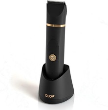 Electric Body Hair Trimmer for Men Women, Groin Pubic Bikini Wet/Dry