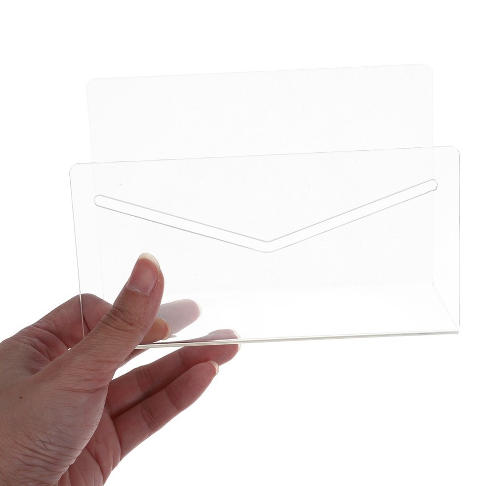 Document Paper Letter Sorter Organizer Clear File Holder Desktop ...