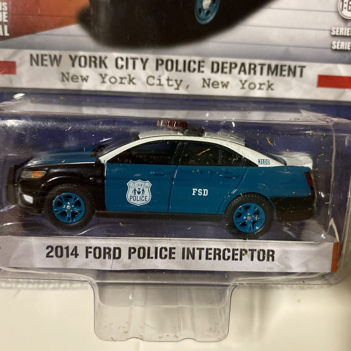 Greenlight New York City Police Dept NYPD 2014 Ford Interceptor