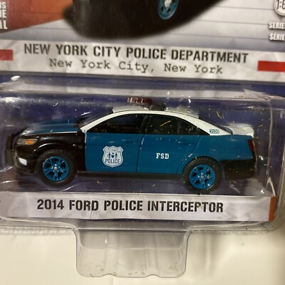Greenlight New York City Police Dept NYPD 2014 Ford Interceptor