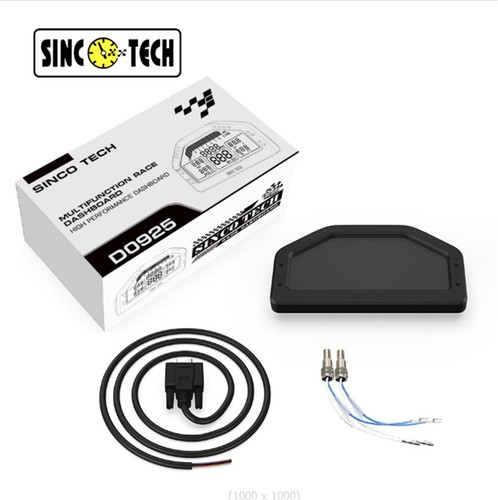 New DO925 Dashboard Sensor KIT Racing Display LCD Screen Gauge For 12v Vehicle - Picture 9 of 15