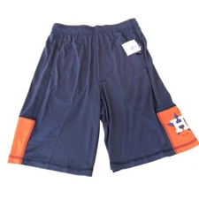 Houston Astros MLB Sports Youth Infield Fly Shorts Youth Size X-LARGE