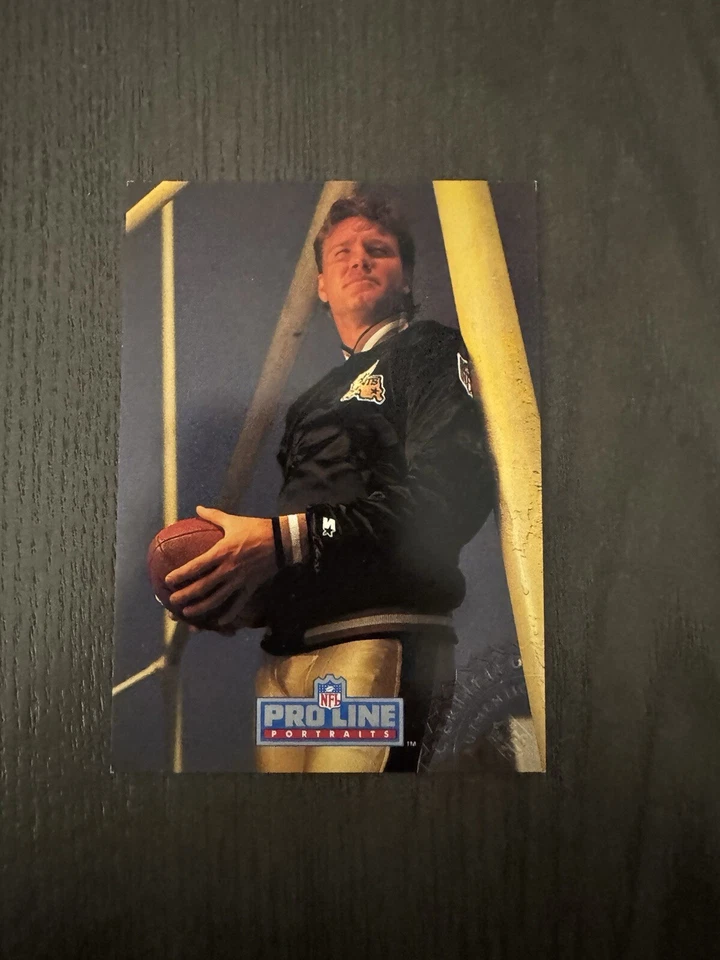 1992 Pro Line Portraits Autographs #43 GILL FENERTY Signed Auto Football Card - Image 4 of 4