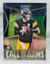 2021 PANINI PLAYOFF FOOTBALL #CA-BRO BEN ROETHLISBERGER (CALL TO ARMS) STEELERS!