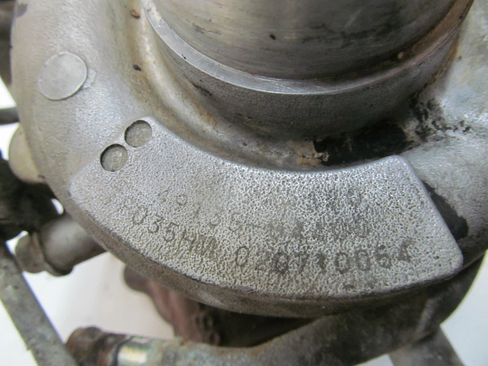 Subaru Forester SG Turbo Lader Turbolader Auspuff Benzin EJ205 original Bj 02- - Bild 4 von 4