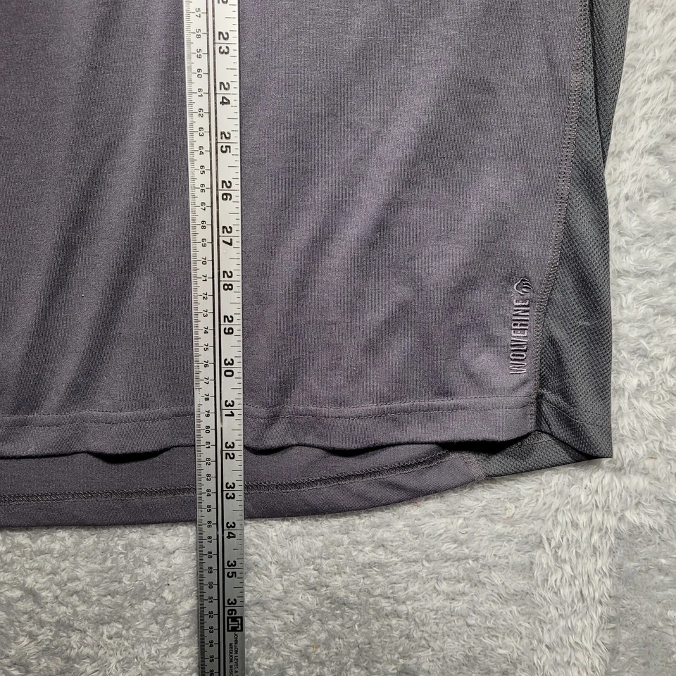 Рубашка Wolverine мужская 2XL серая с коротким рукавом - Изображение 4 из 4