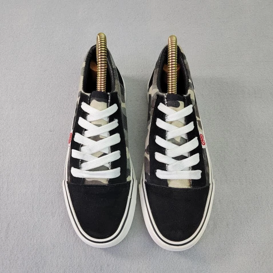 Zapatillas Mark Ecko Unltd Juveniles Talla 2 Con Cordones Steven-28bp Estampado Camuflaje/Gamuza Negra Foto 3 de 4