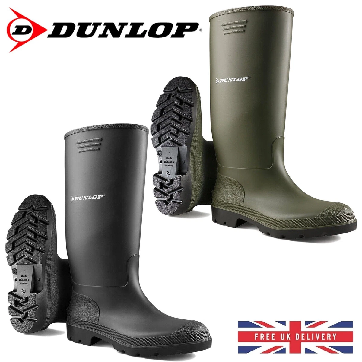Dunlop Blizzard Thermo Noir | Bottespluie