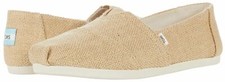 Toms Alpargata Natural Burlap Womens Espadrilles Slipons Shoes