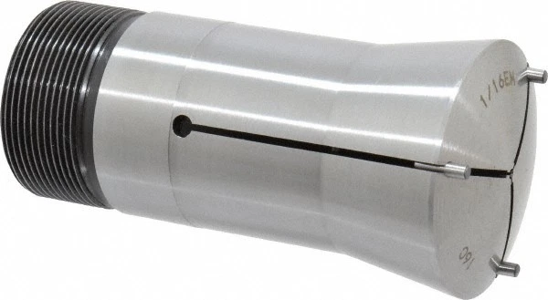 Lyndex Nikken 166-001S 16C Steel Emergency Collet, 1/16" Pilot, 2.26" Head Diam