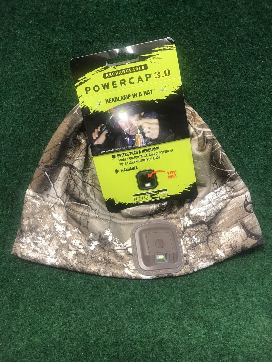Power Cap Camouflaged Light Hat