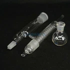 60/150/250/500ml Glass Extraction Apparatus Soxhlet with Coil Condenser