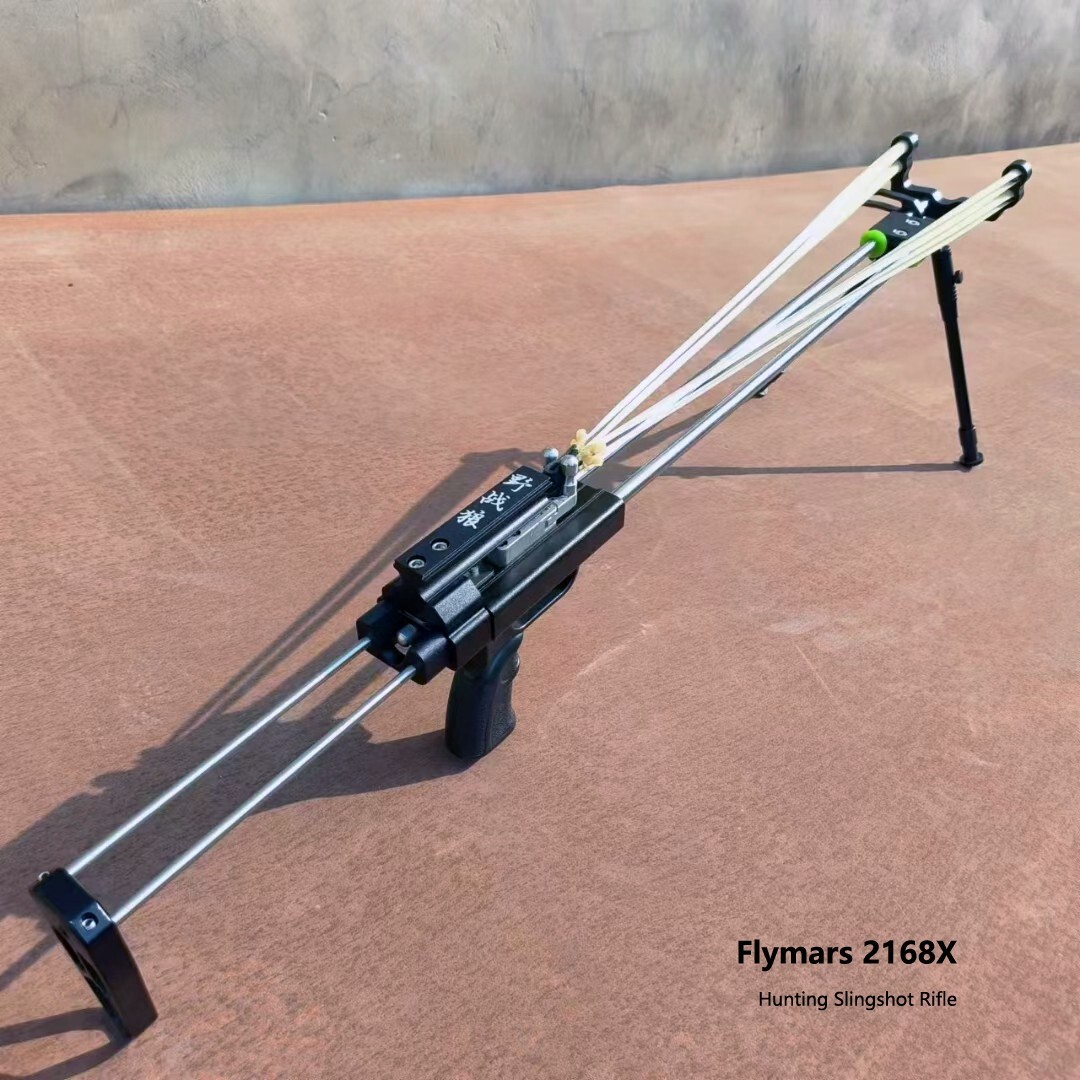 Flymars 2168X Hunting Slingshot Rifle Super High Precise Long distance