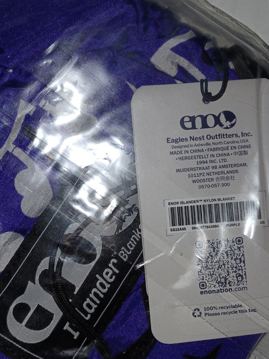 SUPREME ×ENO 22SS er Nylon Blanket Supreme ENO Islander™ Nylon Blanket (SS22) - $198