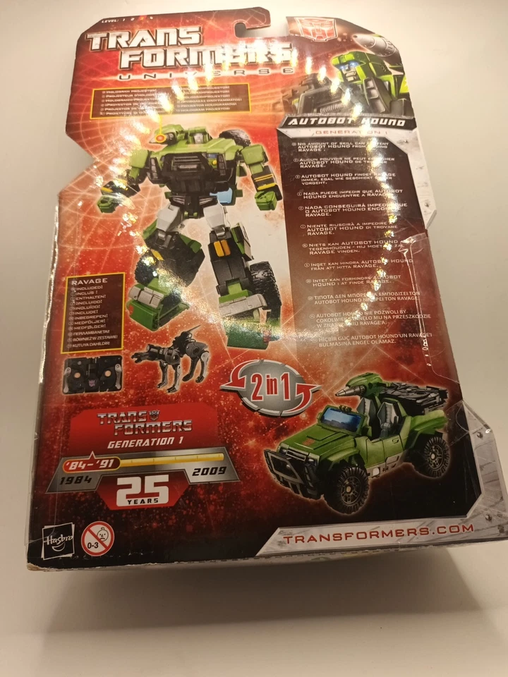 Transformers Universe Deluxe * 25 Jahre Collection  Gen. 1 * Autobot Hound *  - Bild 2 von 2