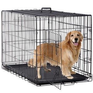 large folding dog crate