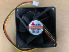 1pcs Y.S.TECH FD128025EB-N 8025 12V 0.45A 3-wire chassis power supply fan 3pin