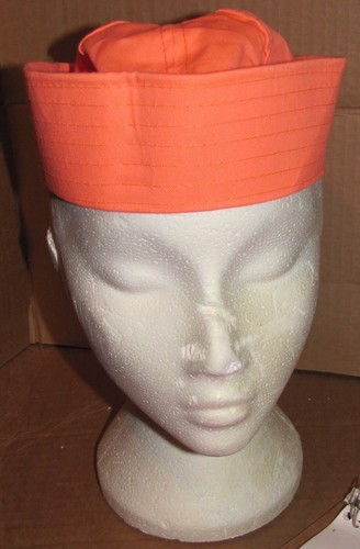 Neon Orange Sailor Hat #60756-o 
