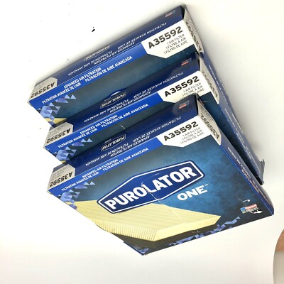 LOT OF 3 PUROLATOR  A35592 ADVANCED AIR FILTRATION