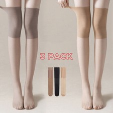 Girls Ladies Women Thigh High Over the Knee Socks Extra Long Cotton Stockings 3x
