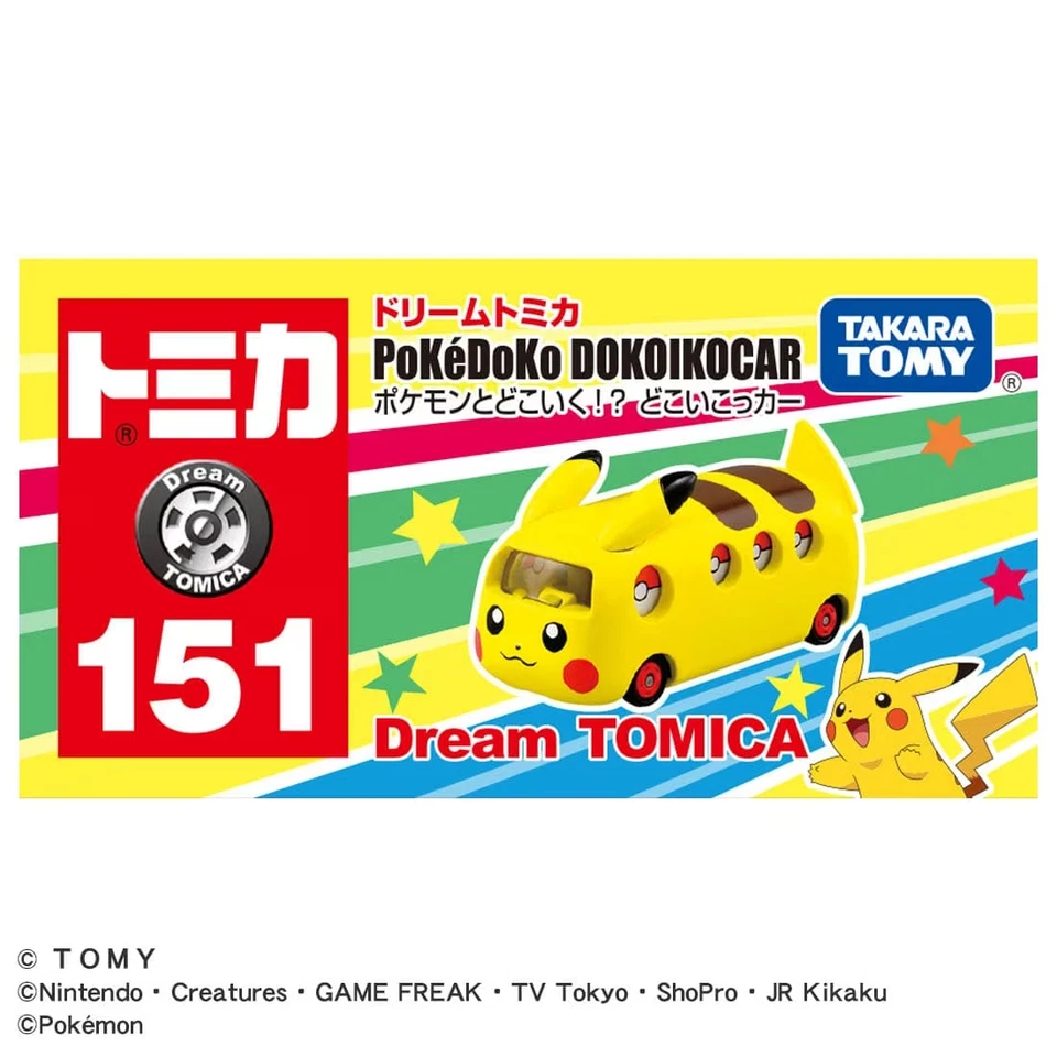 Dream Tomica #151 Pokemon Dokoiko Car TakaraTomy Foto 3 de 3