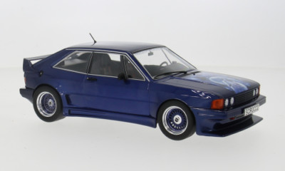 MCG VW Scirocco Rieger GTO Dark Blue 1980 1:18 Model Car