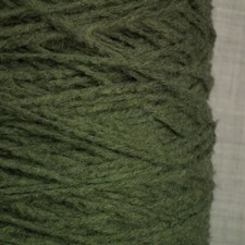 SOFT DOUBLE KNITTING YARN 400g CONE 8 BALLS OLIVE GREEN HAND & MACHINE KNITTING