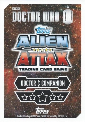 TOPPS DOCTOR WHO ALIEN ATTAX 50th Anniversary Edition single trading cards - Picture 37 of 58