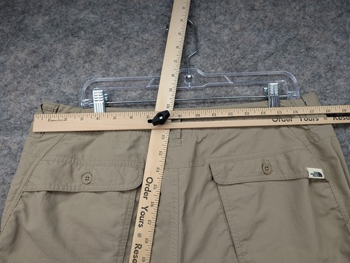 The North Face Hose Damen 14 beige Kordelzug wandelbar Cargo Outdoor Wandern - Bild 10 von 17