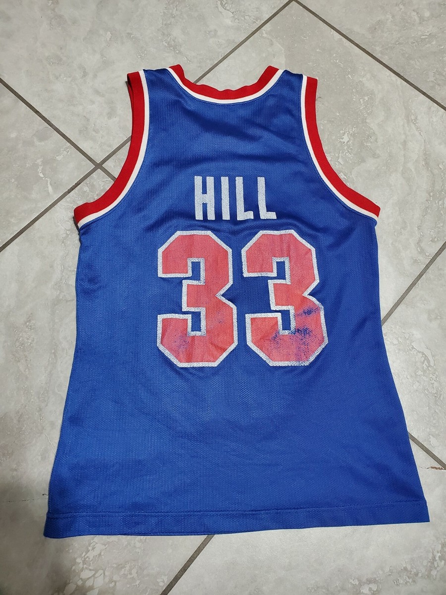 Detroit Pistons Grant Hill #33 NBA Jersey Mens Size 36 S | eBay