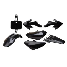QA Parts Complete Plastic Kit Black Fits HONDA CRF50F 2004-2022 1821550006