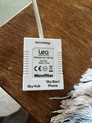 Original SKY HUB Box Telefon ADSL Mikrofilter PMF320P Sky Rev0A