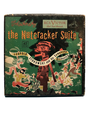 Tchaikovsky  The Nutcracker Suite  Opus 71A RCA Victor 3 Red 7  Vinyls Set 45RPM