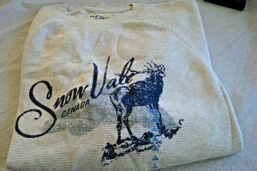 Mens thermal Shirt Size Large Old Navy 