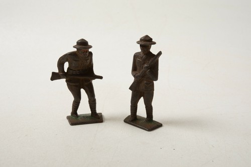 Coppia di stivali ad anello soldato in ghisa (R3D-14) grigio manoil barclay crest cappelli - Foto 2 di 7