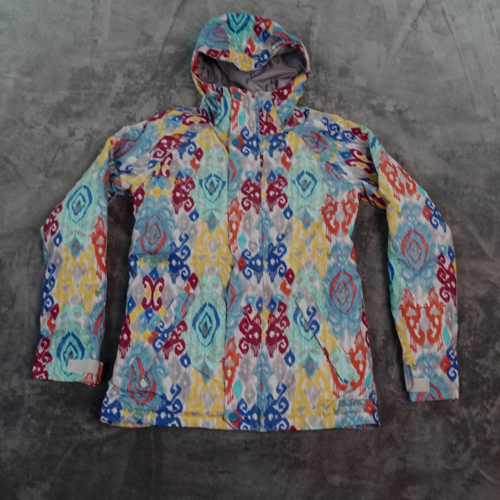 burton kasbah radiant dryride snowboarding mountain dew jacket